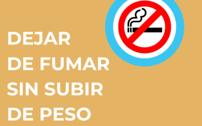 ¿Se puede dejar de fumar sin subir de peso?