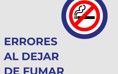 Los 7 errores más comunes al dejar de fumar