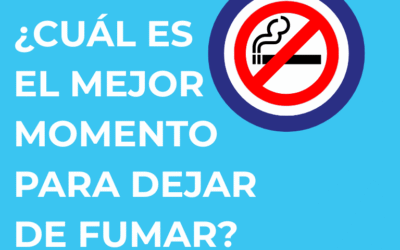 ¿Cuál es el mejor momento para dejar de fumar?